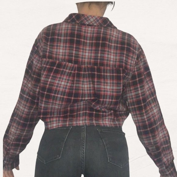 Cropped Flannel - Picture 2 of 2